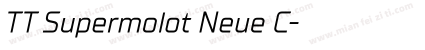 TT Supermolot Neue C字体转换